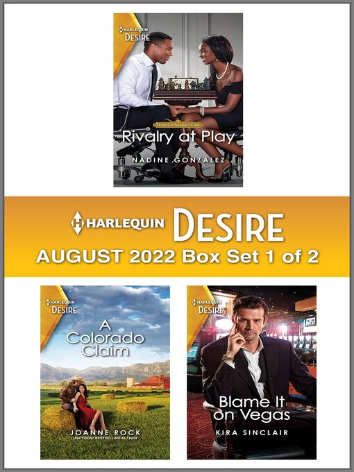 Title details for Harlequin Desire: August 2022 Box Set 1 of 2 by Nadine Gonzalez - Wait list